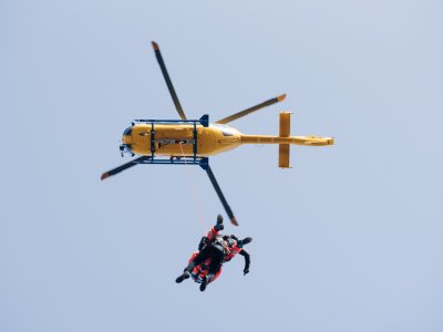 Výcvik leteckých záchranářů posádek Kryštofa 13, 24.2.2021